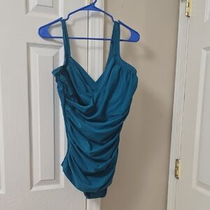Elegant Teal Women's Top